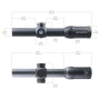 Puškohled Vector Optics Constantine 1-10x24 SFP 30mm MOA